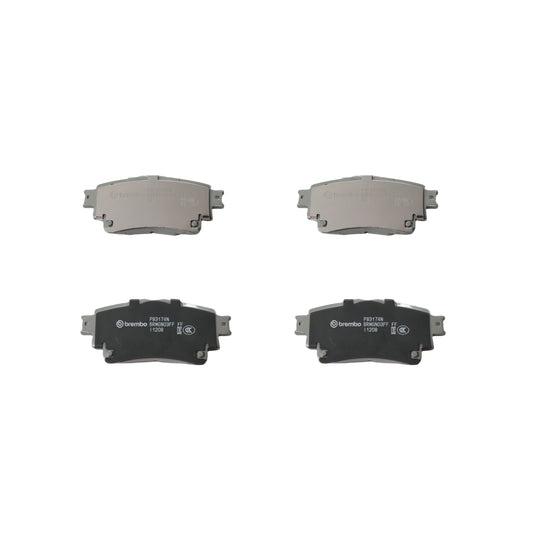 P83174N Brembo PRIME Ceramic Disc Brake Pad Set Brembo Brake Canada