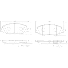 Load image into Gallery viewer, P83175N Brembo PRIME Ceramic Disc Brake Pad Set Brembo Brake Canada
