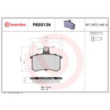 Load image into Gallery viewer, KT00934 Brembo Ceramic Brake Pad and UV Coated Solid  Brake Disc Kit Brembo Brake Canada