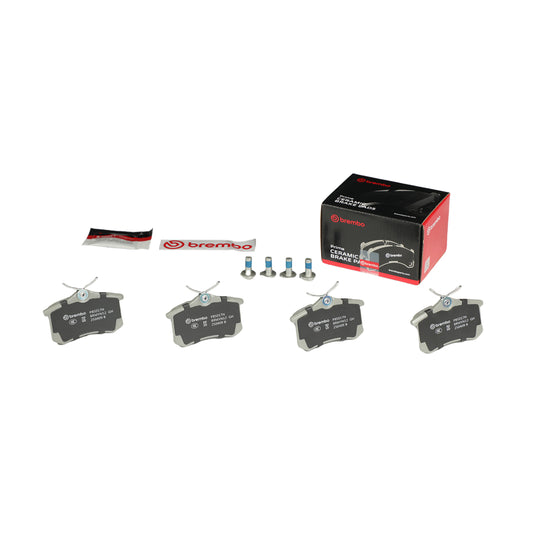 KT00462 Brembo Ceramic Brake Pad and UV Coated Solid  Brake Disc Kit Brembo Brake Canada