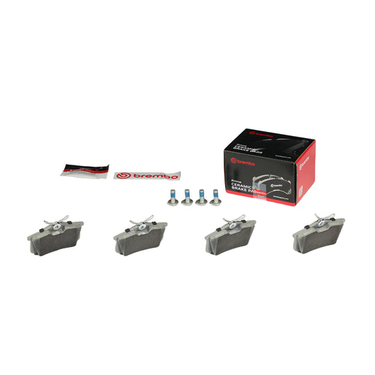 KT00462 Brembo Ceramic Brake Pad and UV Coated Solid  Brake Disc Kit Brembo Brake Canada