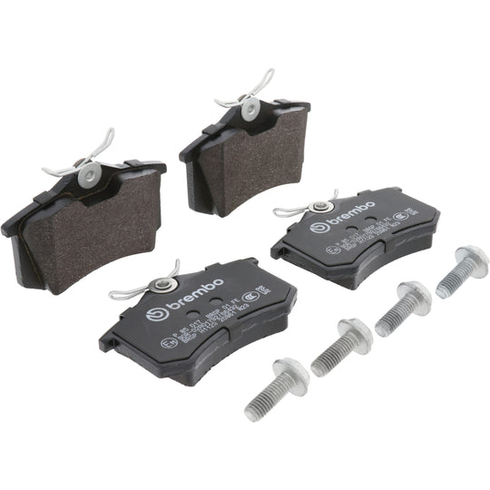 KT04195 Brembo Low-Met Brake Pad and UV Coated Solid  Brake Disc Kit Brembo Brake Canada