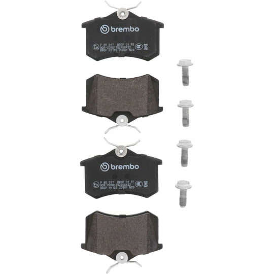 KT04195 Brembo Low-Met Brake Pad and UV Coated Solid  Brake Disc Kit Brembo Brake Canada