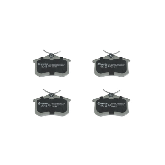KT00463 Brembo Ceramic Brake Pad and UV Coated Solid  Brake Disc Kit Brembo Brake Canada