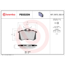 Load image into Gallery viewer, KT00468 Brembo Ceramic Brake Pad and UV Coated Solid  Brake Disc Kit Brembo Brake Canada