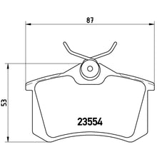 Load image into Gallery viewer, P85020X Brembo XTRA Low-Met Disc Brake Pad Set Brembo Brake Canada