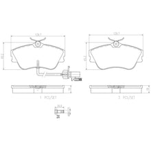 Load image into Gallery viewer, P85029N Brembo PRIME Ceramic Disc Brake Pad Set Brembo Brake Canada
