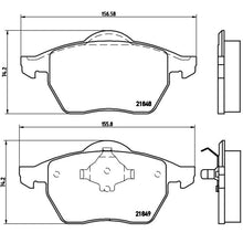 Load image into Gallery viewer, P85039 Brembo Premium Low-Met OE Equivalent Pad Brembo Brake Canada