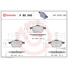 Charger l'image dans la galerie, KT04368 Brembo Low-Met Brake Pad and UV Coated Vented  Brake Disc Kit Brembo Brake Canada