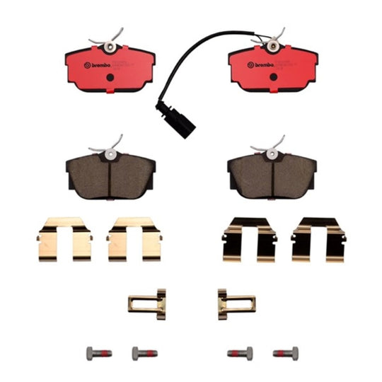 KT00A20 Brembo Ceramic Brake Pad and UV Coated Solid  Brake Disc Kit Brembo Brake Canada