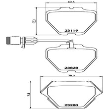 Load image into Gallery viewer, P85054 Brembo Premium Low-Met OE Equivalent Pad Brembo Brake Canada