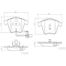 Load image into Gallery viewer, P85056N Brembo PRIME Ceramic Disc Brake Pad Set Brembo Brake Canada