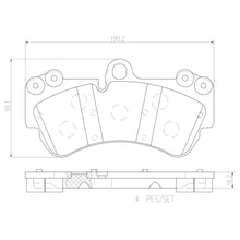 Load image into Gallery viewer, P85069N Brembo PRIME Ceramic Disc Brake Pad Set Brembo Brake Canada