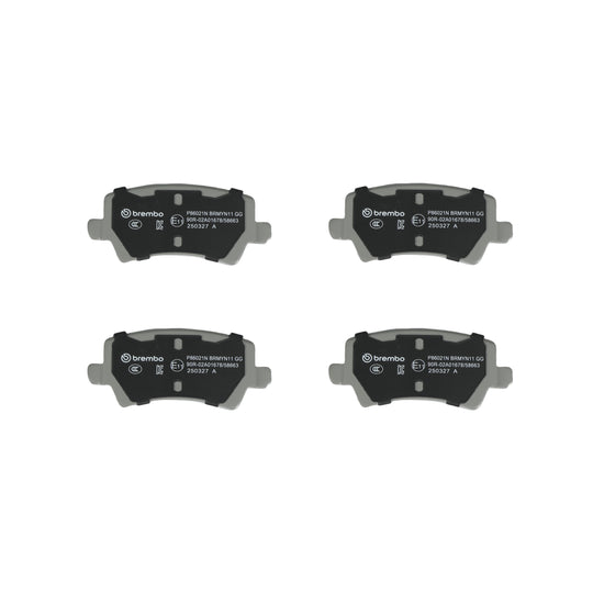 KT00571 Brembo Ceramic Brake Pad and UV Coated Solid  Brake Disc Kit Brembo Brake Canada
