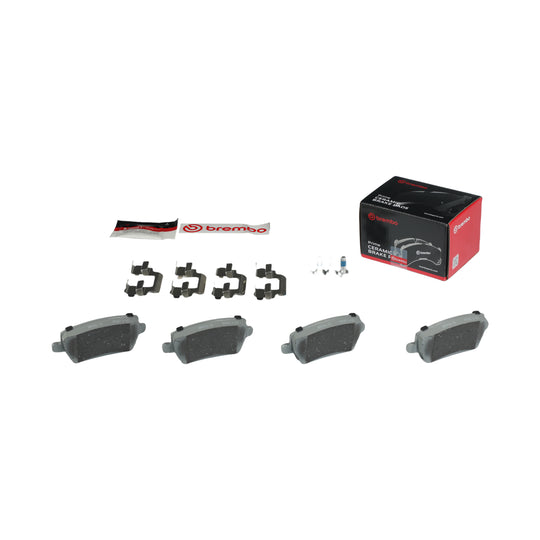 KT00571 Brembo Ceramic Brake Pad and UV Coated Solid  Brake Disc Kit Brembo Brake Canada