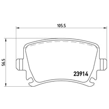 Load image into Gallery viewer, P85073X Brembo XTRA Low-Met Disc Brake Pad Set Brembo Brake Canada