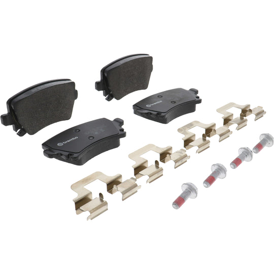 KT04220 Brembo Low-Met Brake Pad and UV Coated Solid  Brake Disc Kit Brembo Brake Canada