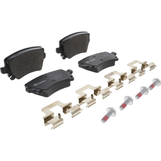 KT04220 Brembo Low-Met Brake Pad and UV Coated Solid  Brake Disc Kit Brembo Brake Canada