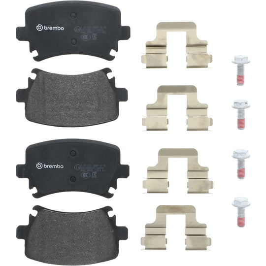 KT04220 Brembo Low-Met Brake Pad and UV Coated Solid  Brake Disc Kit Brembo Brake Canada