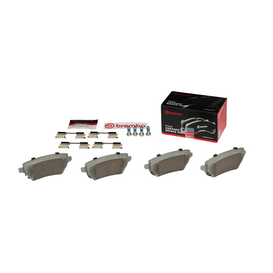 KT00459 Brembo Ceramic Brake Pad and UV Coated Vented  Brake Disc Kit Brembo Brake Canada