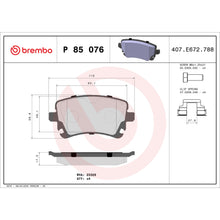 Load image into Gallery viewer, KT04300 Low-Met Brake Pad and UV Coated Vented  Brake Disc Kit Brembo Canada