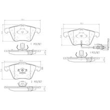 Load image into Gallery viewer, P85079N Brembo PRIME Ceramic Disc Brake Pad Set Brembo Brake Canada