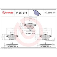 Load image into Gallery viewer, KT04343 Brembo Low-Met Brake Pad and UV Coated PVT  Brake Disc Kit Brembo Brake Canada
