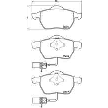 Load image into Gallery viewer, P85085X Brembo XTRA Low-Met Disc Brake Pad Set Brembo Brake Canada
