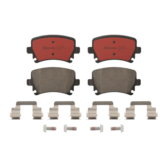 KT00A08 Brembo Ceramic Brake Pad and UV Coated Vented  Brake Disc Kit Brembo Brake Canada