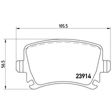Load image into Gallery viewer, P85095X Brembo XTRA Low-Met Disc Brake Pad Set Brembo Brake Canada