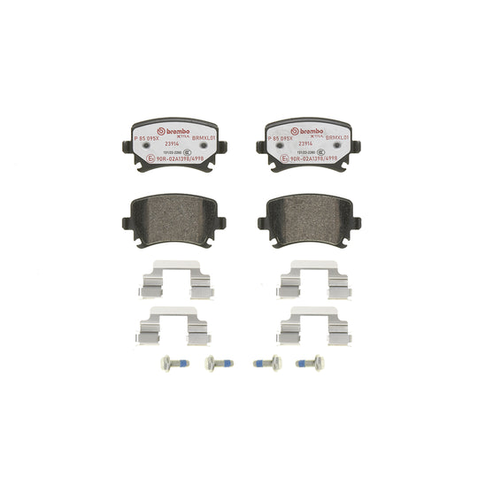 P85095X Brembo XTRA Low-Met Disc Brake Pad Set Brembo Brake Canada