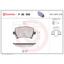 Load image into Gallery viewer, KT04360 Brembo Low-Met Brake Pad and UV Coated PVT  Brake Disc Kit Brembo Brake Canada