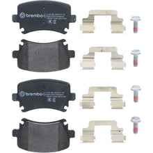 Load image into Gallery viewer, KT04361 Brembo Low-Met Brake Pad and UV Coated Vented  Brake Disc Kit Brembo Brake Canada
