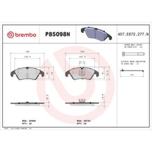 Charger l'image dans la galerie, KT00429 Brembo Ceramic Brake Pad and UV Coated Vented  Brake Disc Kit Brembo Brake Canada