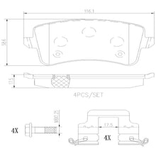 Load image into Gallery viewer, P85099N Brembo PRIME Ceramic Disc Brake Pad Set Brembo Brake Canada