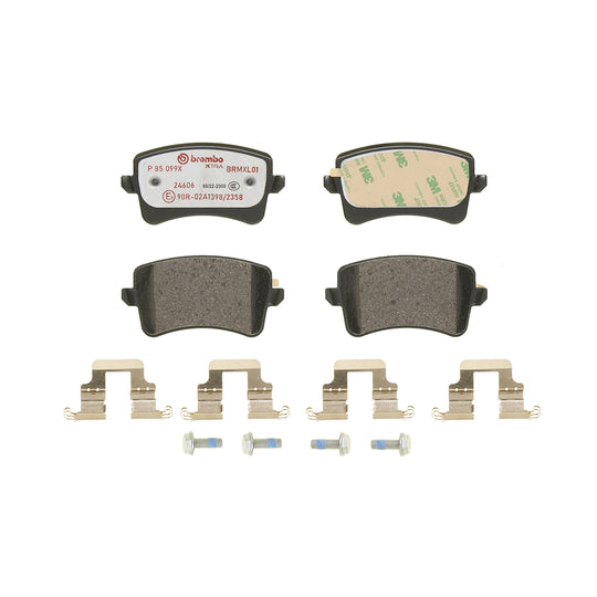 P85099X Brembo XTRA Low-Met Disc Brake Pad Set Brembo Brake Canada