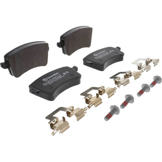 KT04238 Brembo Low-Met Brake Pad and UV Coated Vented  Brake Disc Kit Brembo Brake Canada
