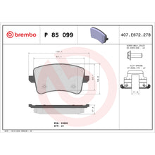 Load image into Gallery viewer, KTX4066 Brembo Low-Met Brake Pad and XTRA Vented Drilled Brake Disc Kit Brembo Brake Canada