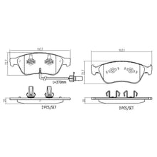 Load image into Gallery viewer, P85102N Brembo PRIME Ceramic Disc Brake Pad Set Brembo Brake Canada