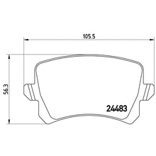 Charger l'image dans la galerie, P85109X Brembo XTRA Low-Met Disc Brake Pad Set Brembo Brake Canada
