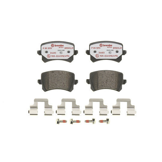 P85109X Brembo XTRA Low-Met Disc Brake Pad Set Brembo Brake Canada