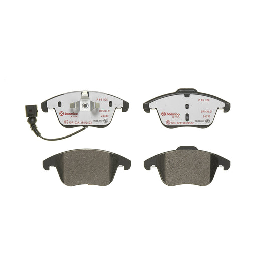 P85112X Brembo XTRA Low-Met Disc Brake Pad Set Brembo Brake Canada