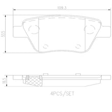 Load image into Gallery viewer, P85114N Brembo PRIME Ceramic Disc Brake Pad Set Brembo Brake Canada