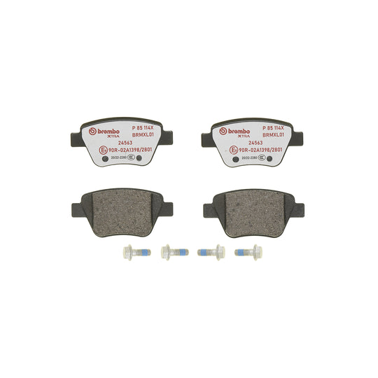 P85114X Brembo XTRA Low-Met Disc Brake Pad Set Brembo Brake Canada