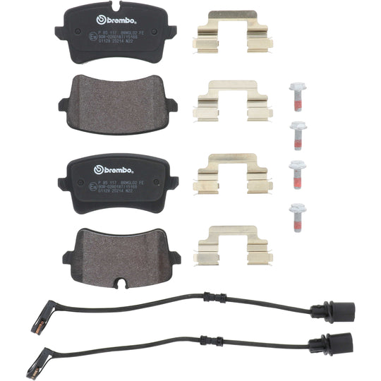 KT04426 Brembo Low-Met Brake Pad and UV Coated PVT  Brake Disc Kit Brembo Brake Canada
