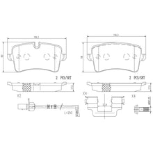 Load image into Gallery viewer, P85119N Brembo PRIME Ceramic Disc Brake Pad Set Brembo Brake Canada