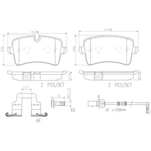 Load image into Gallery viewer, P85120N Brembo PRIME Ceramic Disc Brake Pad Set Brembo Brake Canada