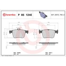 Load image into Gallery viewer, P85124E Brembo Beyond EV Pad Set Brembo Brake Canada