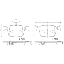 Load image into Gallery viewer, P85124N Brembo PRIME Ceramic Disc Brake Pad Set Brembo Brake Canada