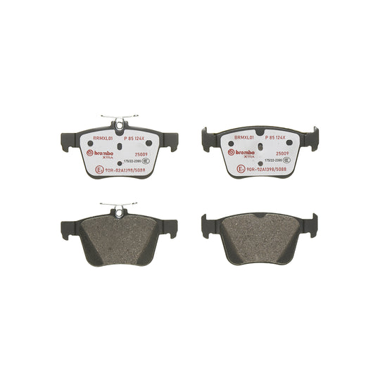 P85124X Brembo XTRA Low-Met Disc Brake Pad Set Brembo Brake Canada